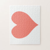 Cute Salmon Heart Legpuzzel (Verticaal)