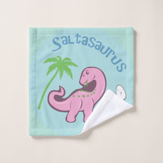 Cute Saltasaurus Washandje (Wasdoekje)