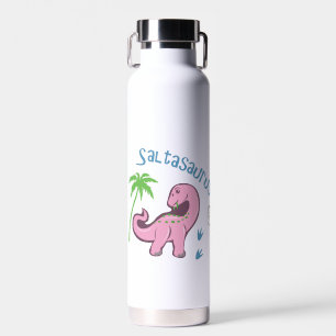 Cute Saltasaurus Waterfles