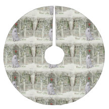 Cute Samoyed Kerstmis