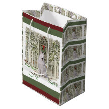 Cute Samoyed Kerstmis