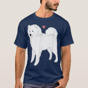 Cute Samoyed Sammy Dog Love T-shirt