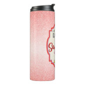 Cute Sangria Tumbler Thermosbeker (Gedraaid links)