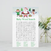 Cute Santa Baby word scramble game (Staand voorkant)