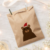 Cute Santa Beer kerstrugzak, feestdag Bedankzakje (Geknipt)