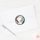 Cute Santa Beer Stickers (Envelop)