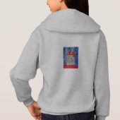 Cute Santa Bunny Hoodie (Achterkant)