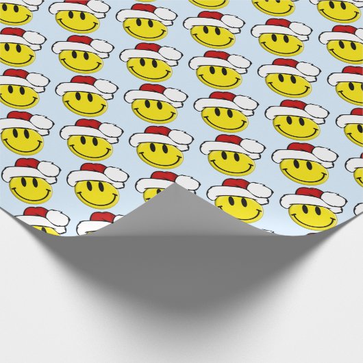 Cute Santa Cadeaupapier (Hoek)