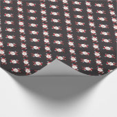 Cute Santa Cadeaupapier (Hoek)