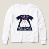 Cute Santa Cat Melanomas Christmas  (Voorkant)