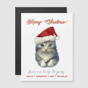 Cute Santa Cat personaliseren