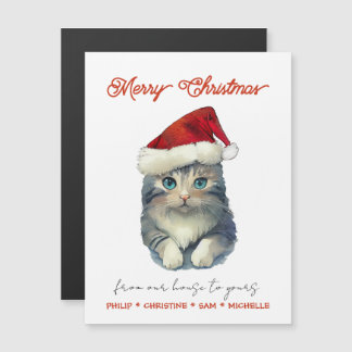 Cute Santa Cat personaliseren
