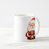 “Cute Santa Christmas Mug” Koffiemok (Voorkant rechts)