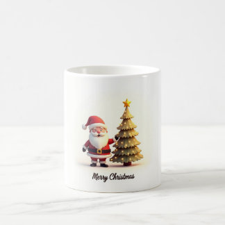 Cute Santa Christmas Mug Koffiemok