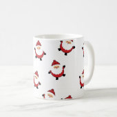 Cute Santa Christmas Mug Koffiemok (Voorkant rechts)