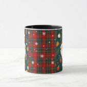 Cute Santa Christmas Mug Mok (Midden)