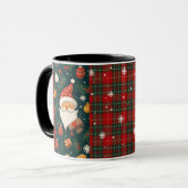 Cute Santa Christmas Mug Mok (Voorkant links)