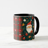 Cute Santa Christmas Mug Mok (Voorkant rechts)