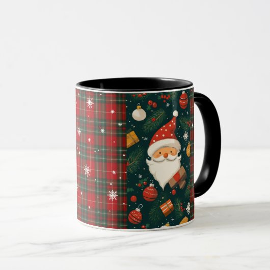Cute Santa Christmas Mug Mok (Voorkant rechts)