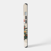 Cute Santa Christmas Phone Case For Fun winter iPhone 15 Case (Linkerkant)