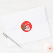 Cute Santa & Christmas Tree Sticker  (Envelop)