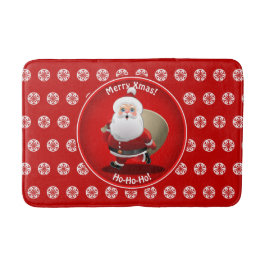Cute Santa Claus Badmat