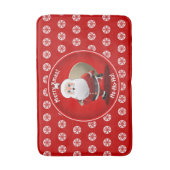 Cute Santa Claus Badmat (Voorkant Verticaal)