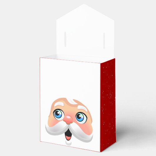 Cute Santa Claus Bedankdoosjes (Geopend)