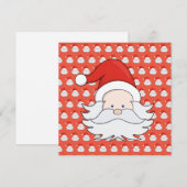 Cute Santa Claus Briefkaart (Voorkant / Achterkant)