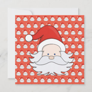 Cute Santa Claus Briefkaart