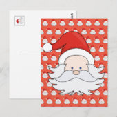 Cute Santa Claus Briefkaart (Voorkant / Achterkant)