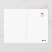 Cute Santa Claus Briefkaart (Achterkant)