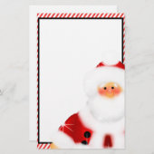 Cute Santa Claus Briefpapier (Voorkant / Achterkant)