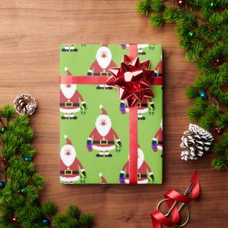 Cute Santa Claus Cadeaupapier