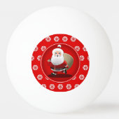 Cute Santa Claus Cartoon Pingpongbal (Voorkant)