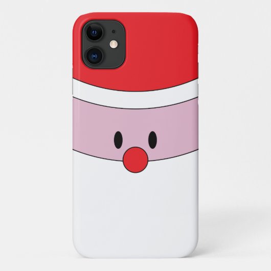 Cute Santa Claus Case-Mate iPhone Case (Achterkant)