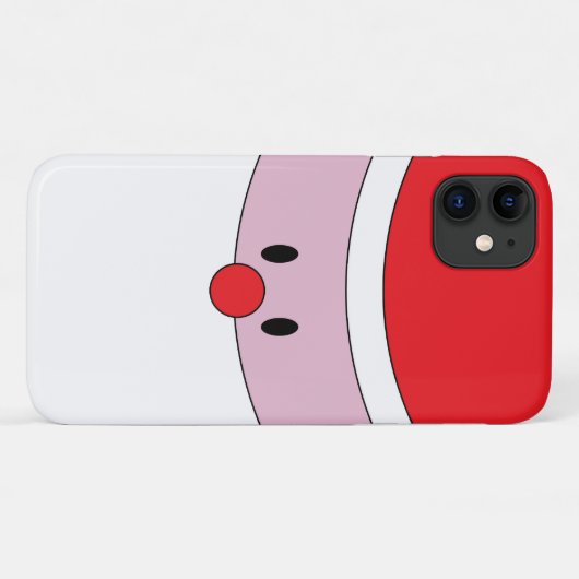 Cute Santa Claus Case-Mate iPhone Case (Achterkant (horizontaal))