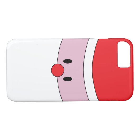 Cute Santa Claus Case-Mate iPhone Case (Achterkant (Horizontaal))