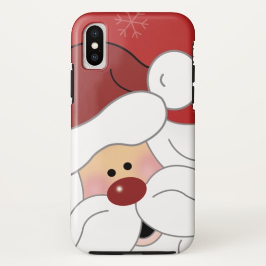 Cute Santa Claus Cell Phone Case (Achterkant)