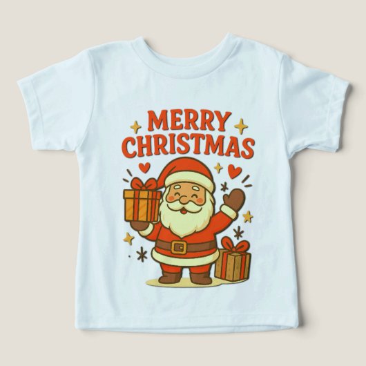  Cute Santa Claus Christmas Art –  Merry Christmas (Design voorkant)