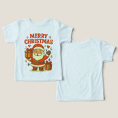  Cute Santa Claus Christmas Art –  Merry Christmas (Ontwerp Voorkant & Achterkant)