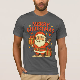 Cute Santa Claus Christmas Art – Merry Christmas T-shirt