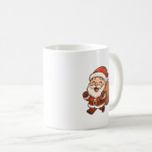 Cute Santa Claus Christmas Mug Koffiemok (Voorkant rechts)
