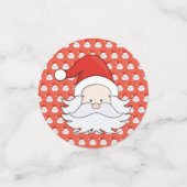 Cute Santa Claus Confetti (Kleine voorkant)