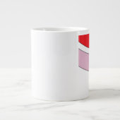 Cute Santa Claus Grote Koffiekop (Voorkant)