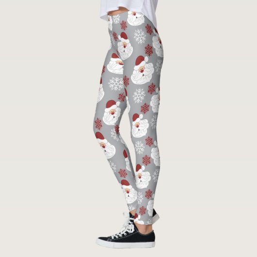 Cute Santa Claus Holiday Leggings (Links)