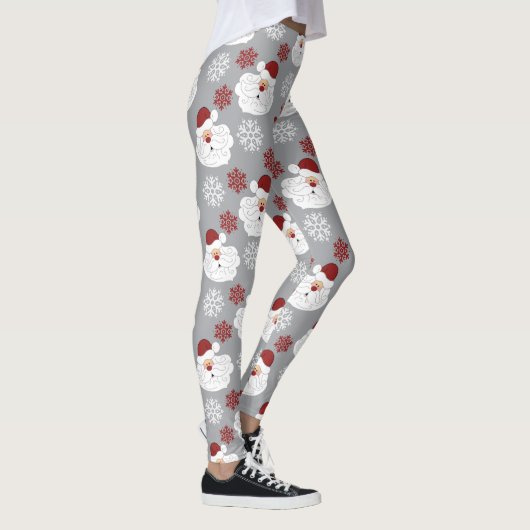 Cute Santa Claus Holiday Leggings (Rechts)