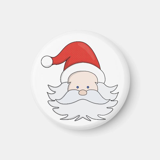 Cute Santa Claus Magneet (Voorkant)