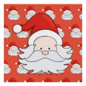 Cute Santa Claus Perfect Poster (Voorkant)