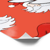 Cute Santa Claus Perfect Poster (Hoek)